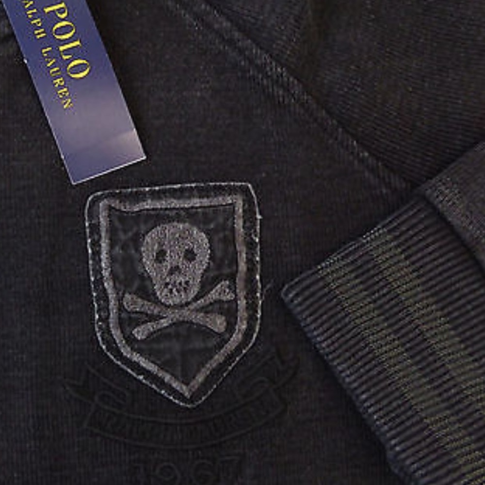 Polo Ralph Lauren Skull Bones NY Rugby Jacket NWT - Picture 2 of 8